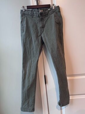 H&M Olive/Taupe Slim Jeans